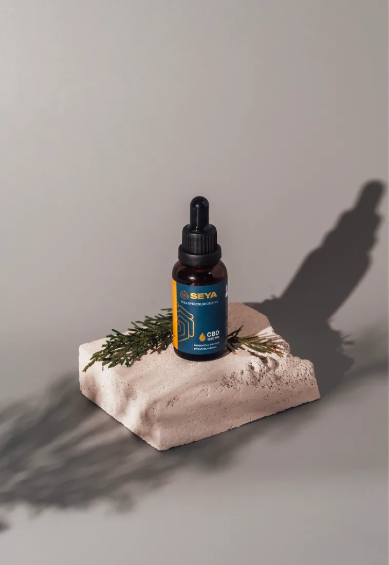 Full-spectrum CBD oil product