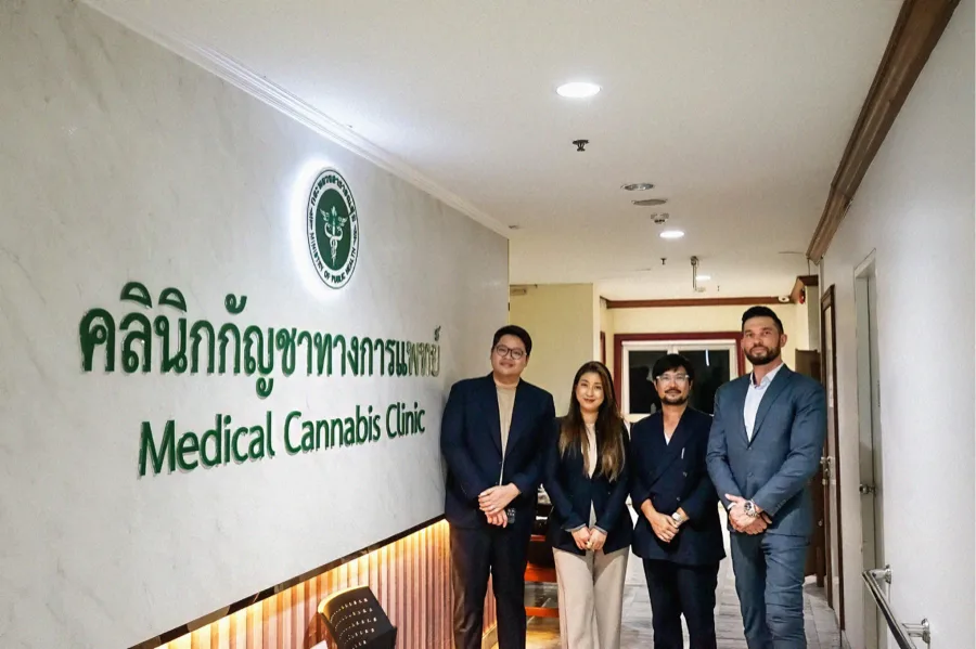THIPA team at a licensed medical cannabis clinic